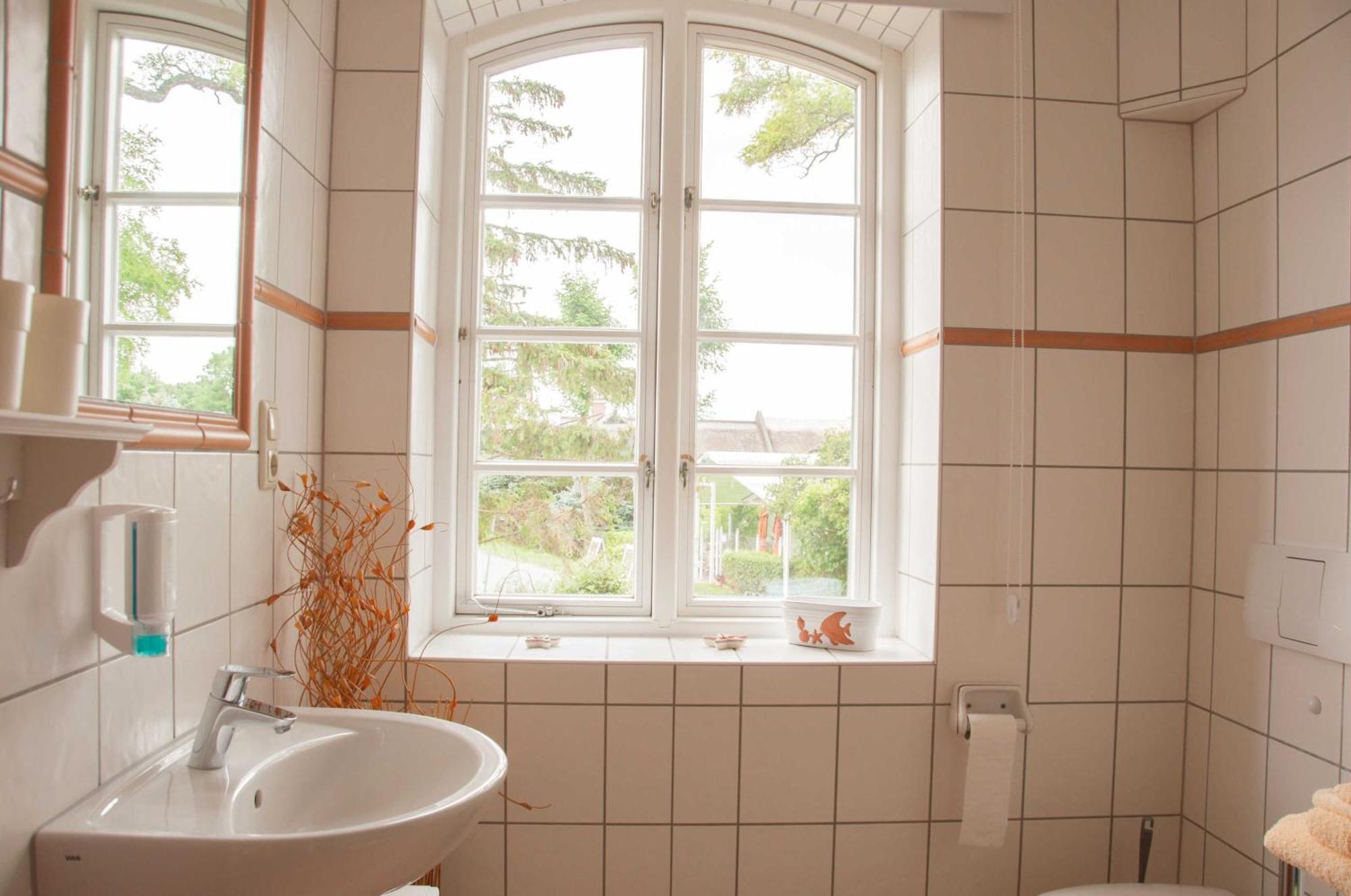 Landhaus Am Deich Middelhagen Bagian luar foto