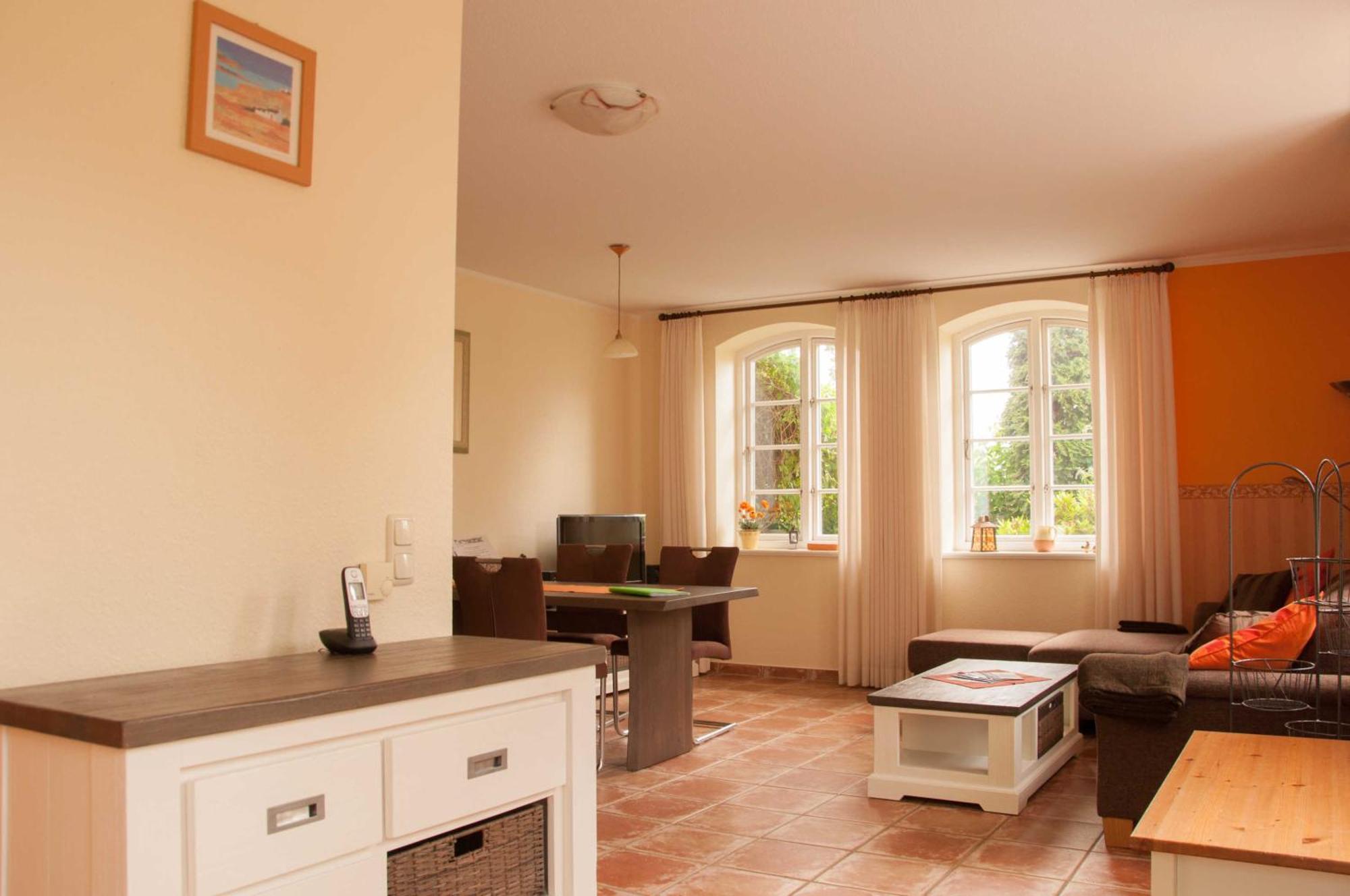 Landhaus Am Deich Middelhagen Bagian luar foto