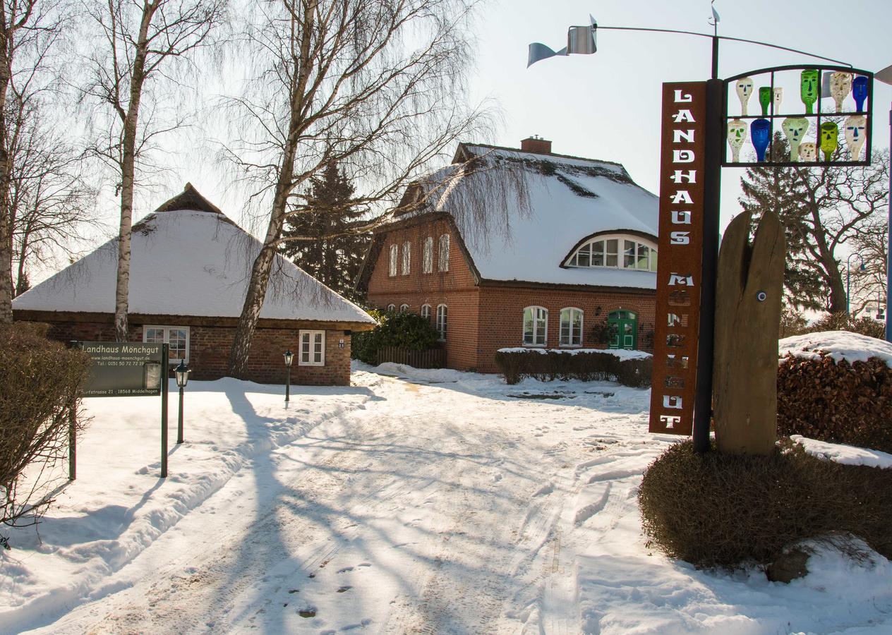 Landhaus Am Deich Middelhagen Bagian luar foto
